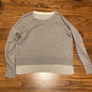 Lululemon sweater size 4 grey